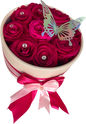 Pink Butterfly Arrangement
